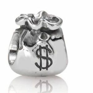 Pandora Sterling Silver Bank Bag Charm